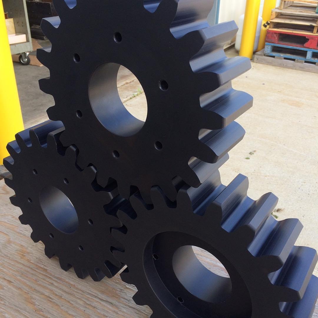 Large spur gears