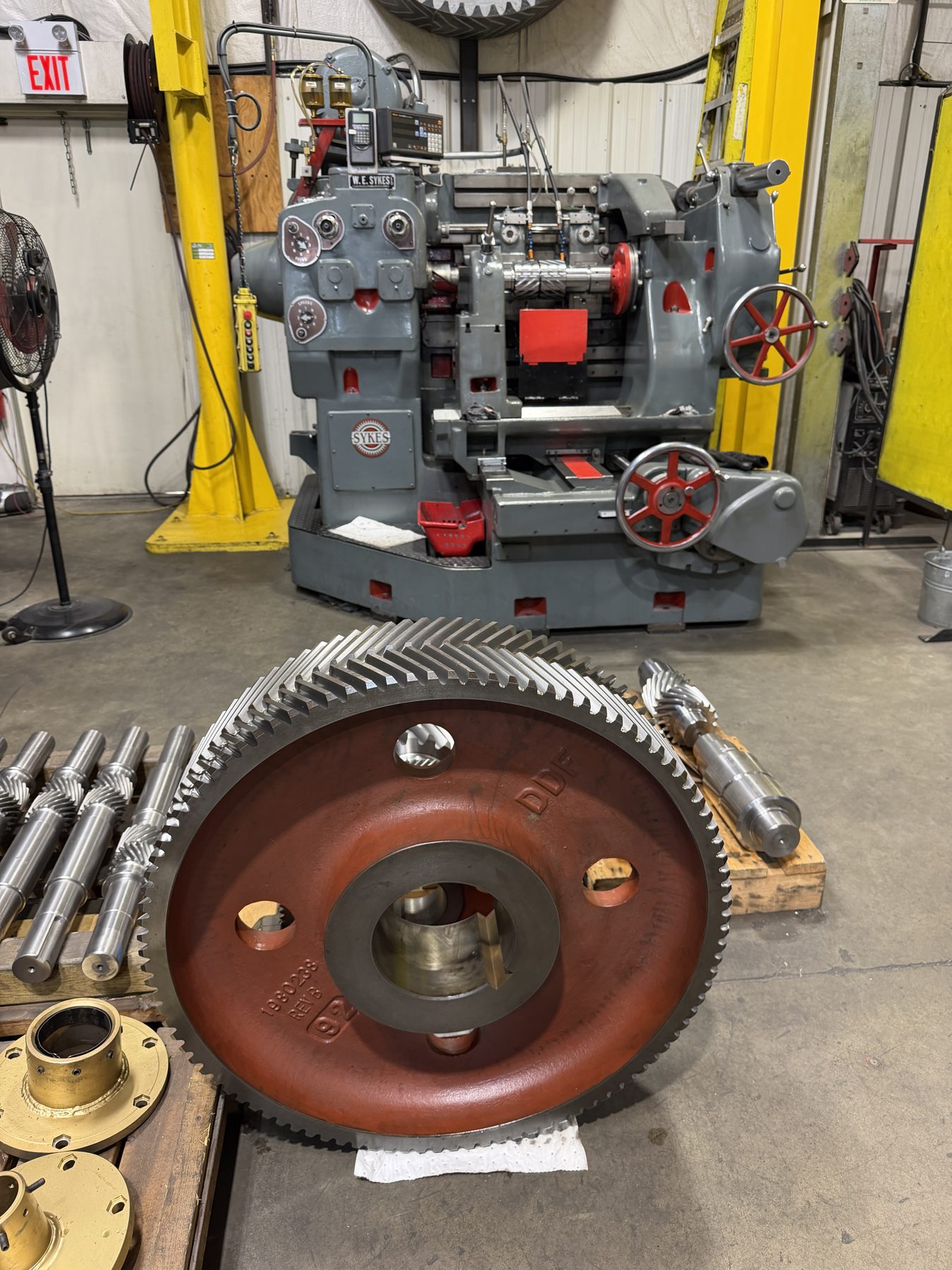 Gear and Sykes machine