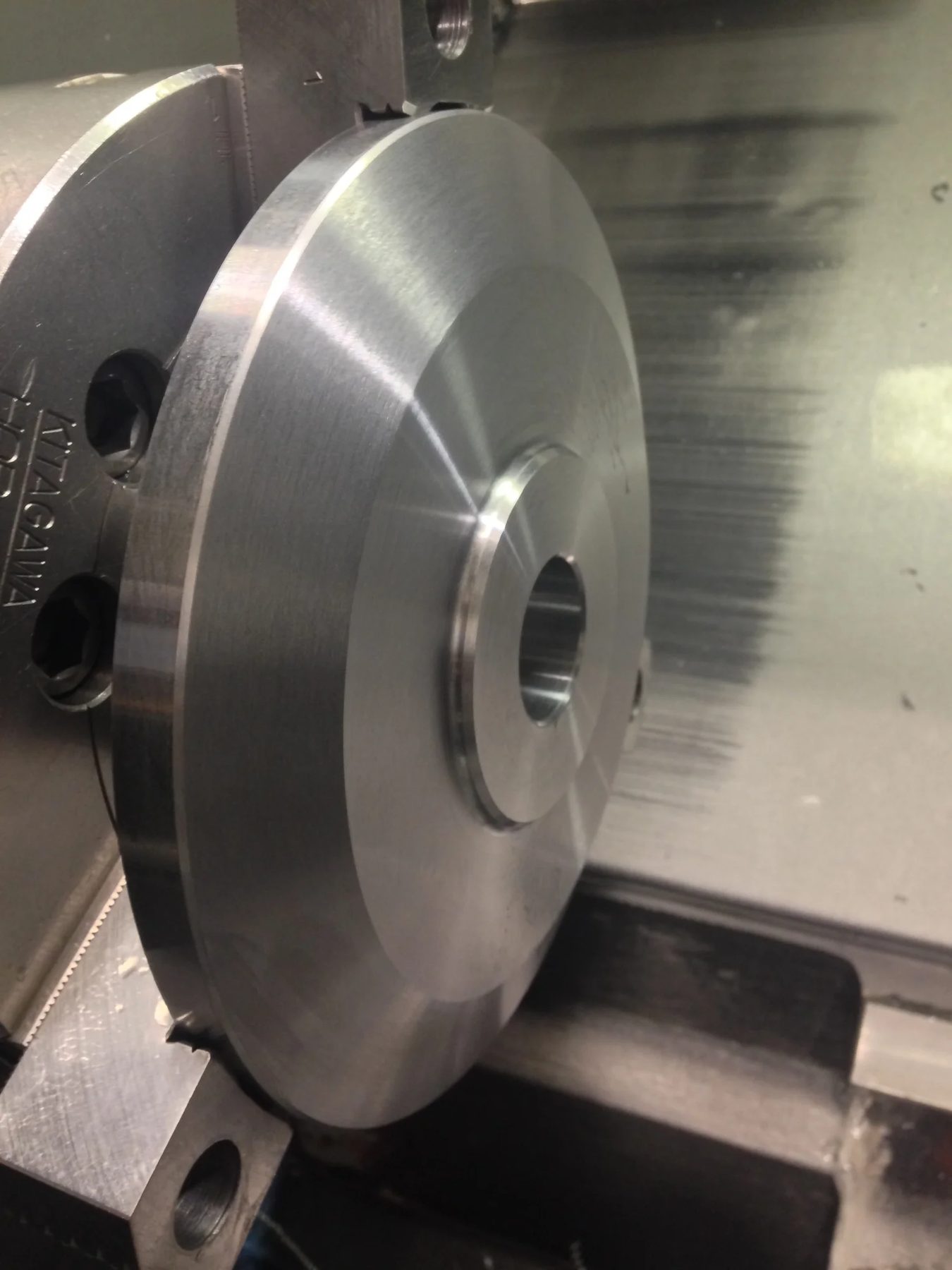 Turned flange